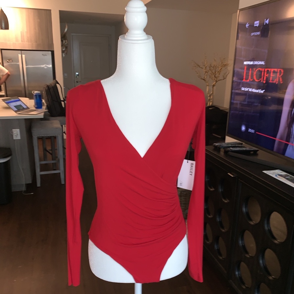BAILEY red body suit